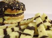 Challenge JAPANESE COTTON CHEESE...BURGER