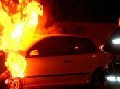 Sassari Incendiata auto barista