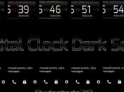 Digital Clock Dark Serie Sudestada