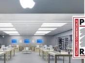 Apparsa vetrina Apple Porta Roma, aprile l’apertura ufficiale.