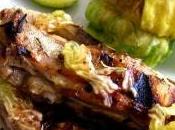 Costolette d’agnello alla senape acciughe