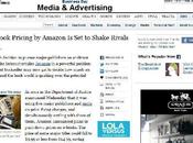 Amazon taglia prezzi degli e-books. rivali agitazione