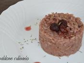 Risotto mirtillo rosso