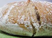 No-Knead Bread-(il pane senza impasto) versione semi-integrale.