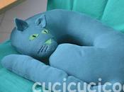 cuscino poggiatesta gattesco catty neck pillow