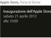 Inaugurazione Apple Store Retail Roma aprile