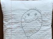 Cuscino Notebook Doodle pillow