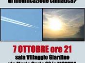 Modena: conferenza sulle scie chimiche ottobre