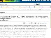Nepal sospende campagna vaccinazione l'influenza suina