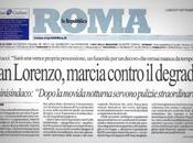 Lorenzo marcia contro degrado