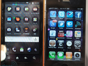 Guerra display: iPhone Sharp IS03
