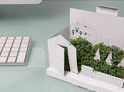 PostCarden: giardino biglietto