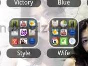iPhone Style Folder, Android arrivano cartelle stile