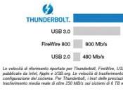 Western Digital Book Thunderbolt 4Tb: velocità flessibilità