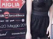 Martina Stella Dolce Gabbana madrina alle Mille Miglia 2012