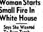 donna voleva fuoco alla Casa Bianca