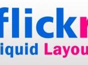 Flickr: foto lightbox grandi nuovo layout liquid adatta alle dimensioni browser