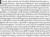 grillini sono politica latrati? Dopo elezioni ricostruzione