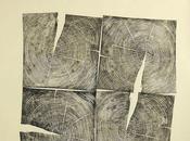 Patterns textures nella serie "woodcut" bryan nash gill