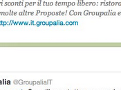 Groupalia terremoto un’occasione fare pubblicità