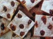 Focaccia dolce all'uvetta.