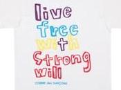 Message t-shirt Comme Garcons