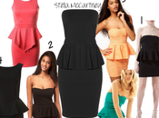 Alternative peplum dress