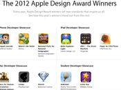 Ecco vincitori dell’ambito Apple Design Award 2012