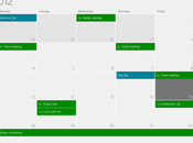Calendar Windows nuovo modo gestire visualizzare calendario