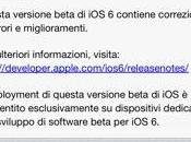 Apple rilascia beta sviluppatori