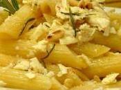 Penne ricotta, pinoli rosmarino