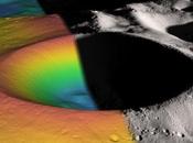 cratere lunare ricco acqua