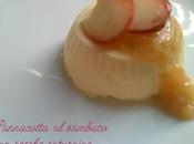Pannacotta sambuco pesche saturnine