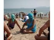 Cina: donne mare maschere nylon