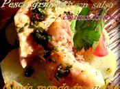 Pesce grigliato salsa chimichurri