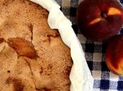 Torta pesche amaretti