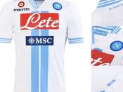 Napoli, terza maglia “white stripes” Macron