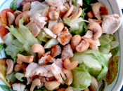Insalata pollo sedano anacardi