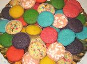 Assortimento mini cupcakes colorati saporiti!