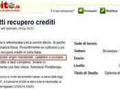 Razzismo tricolore: azienda recupero crediti Pesaro cerca galeotti meridionali