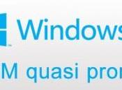 Windows quasi pronta