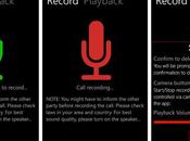 Call Recorder Registrare telefonate Gratis Nokia Lumia 900, 800, 710,