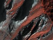 HiRISE: canaloni congelati Marte