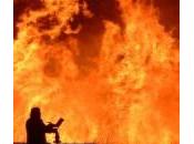 Roma Fiamme fumo nella Capitale