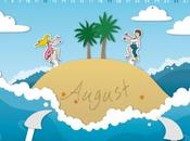 wallpaper calendario Agosto 2012