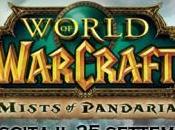 World Warcraft: Mists Pandaria uscita settembre