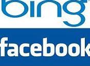 Facebook integrazione perfetta Bing
