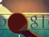 Londra 2012, doodle Google oggi Tennis Tavolo