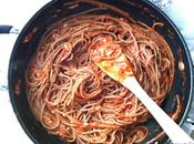 Spaghetti grano saraceno sugo "ubriaco"