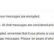 WhatsApp messaggi criptati Compromessa stabilità dell’ applicazione ??!!